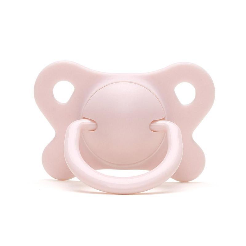 Pacifier Sleeping Baby Pacifier Newborn Silicone Pacifier Super Soft Flat Heada