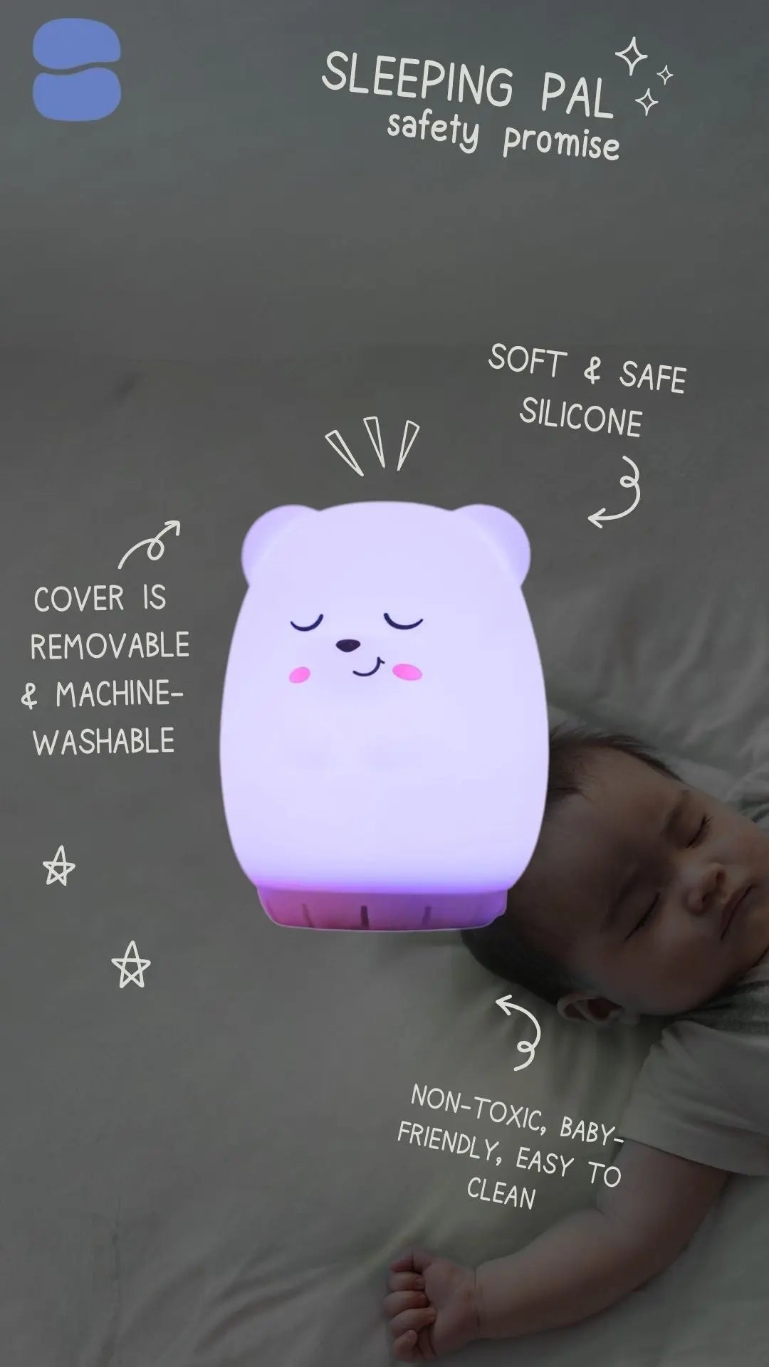 Sleeping Pal Mini Night Light Sound Machine