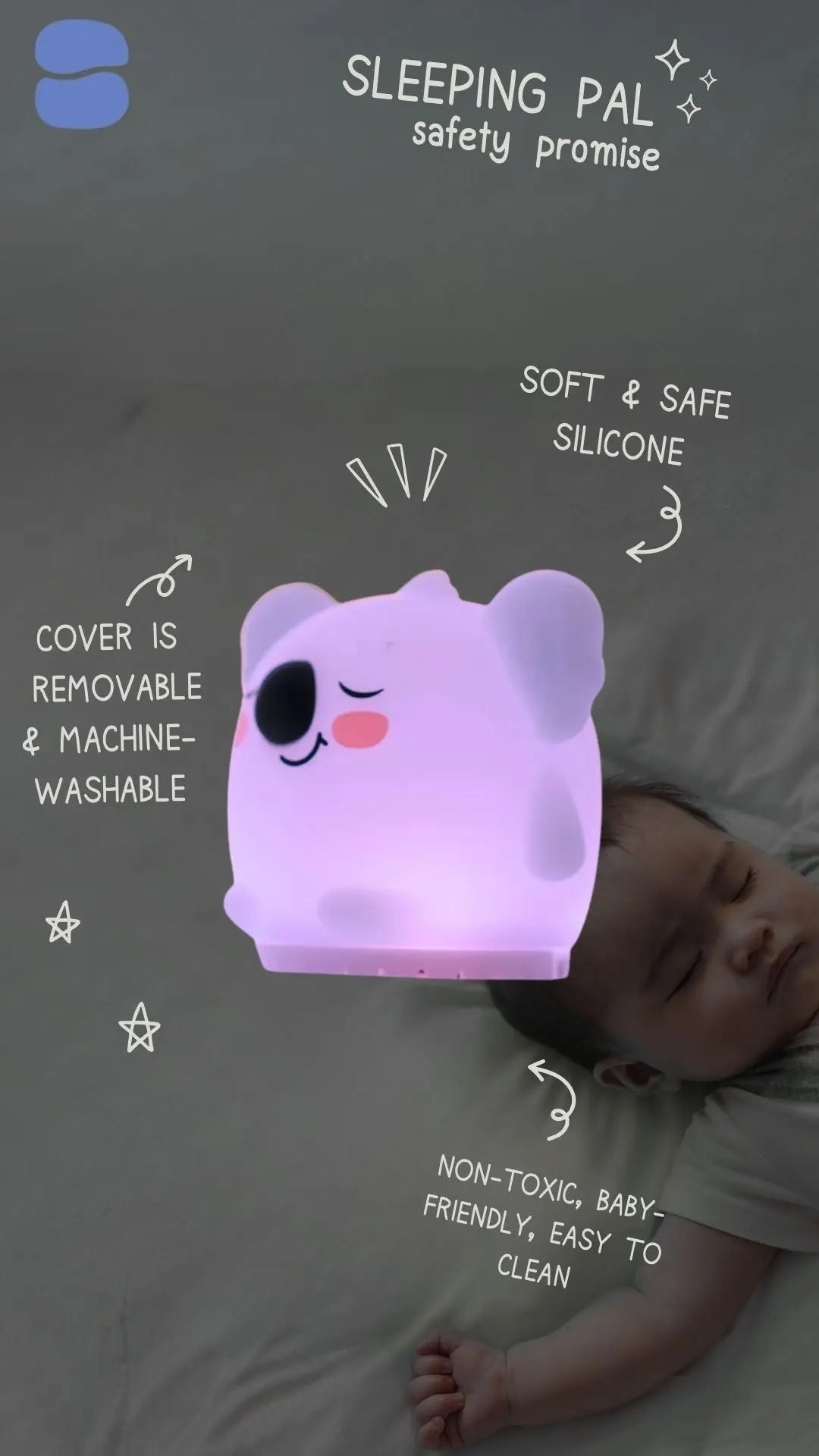 Sleeping Pal Mini Night Light Sound Machine