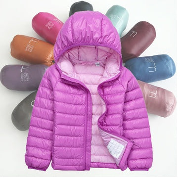 Children's lightweight down jacket