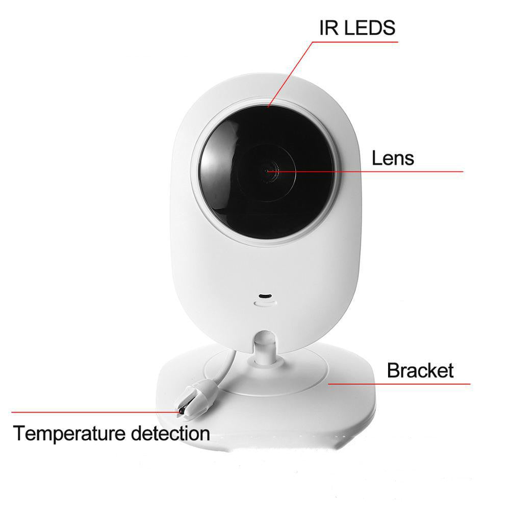 Large Screen Wireless Baby Monitor, Care Device, Music Temperature Measurement