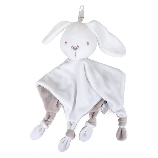 Newborn Animal Comfort Towel Baby Elephant Rabbit Doll To Accompany Sleeping Saliva Towel