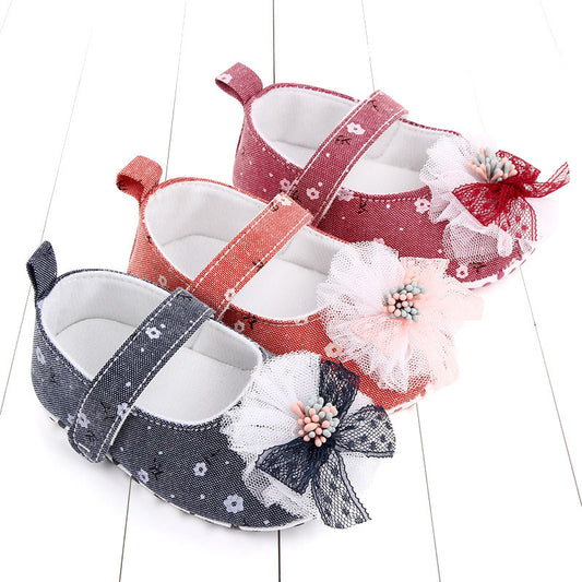 Princess shoes baby shoes soft sole