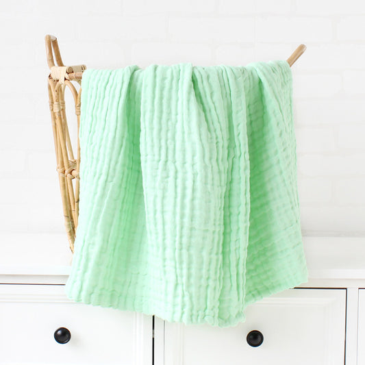 6 Layers Bamboo Cotton Baby Receiving Blanket