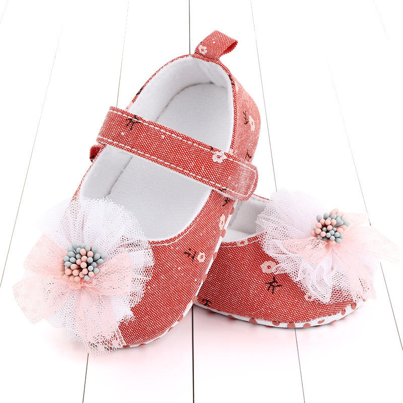 Princess shoes baby shoes soft sole
