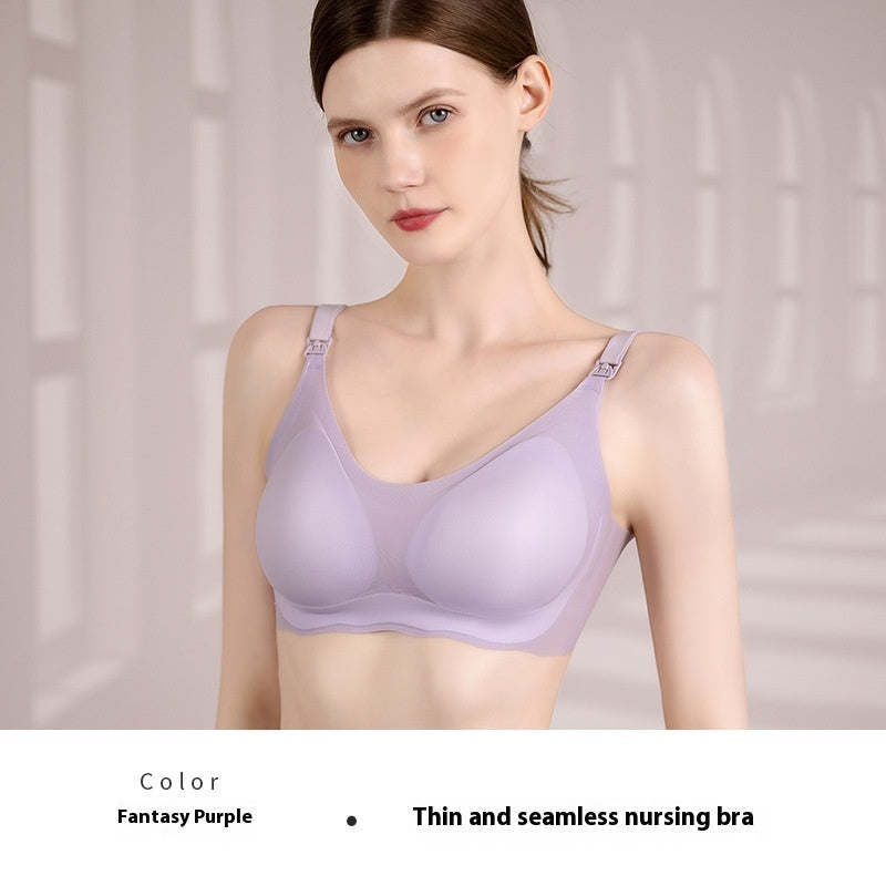 Women's Summer Thin Wireless Nursing Bra