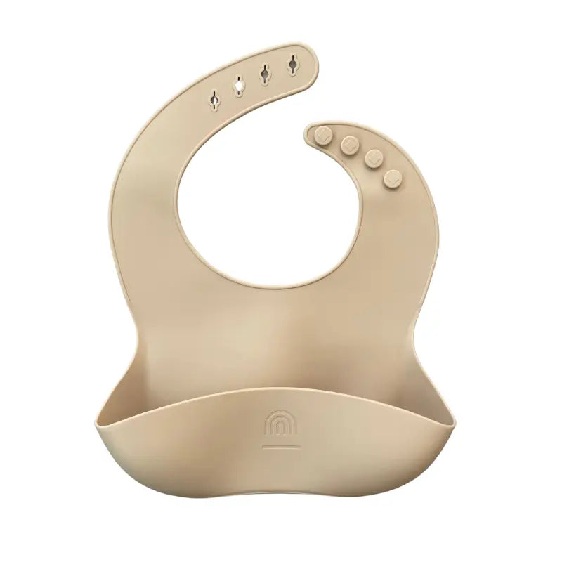 Classic Silicone Bucket Bib · Easy-to-clean