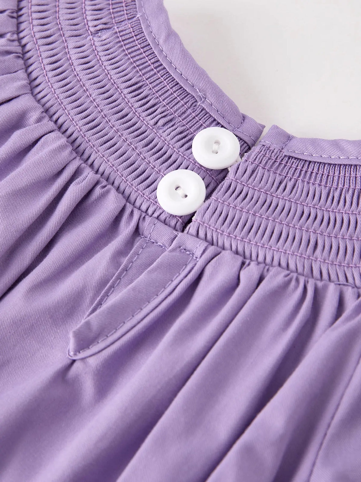 Purple Halloween Smock Embroidery Baby Girl Romper Rylee Faith Designs
