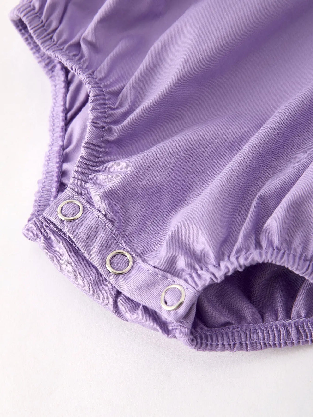 Purple Halloween Smock Embroidery Baby Girl Romper Rylee Faith Designs
