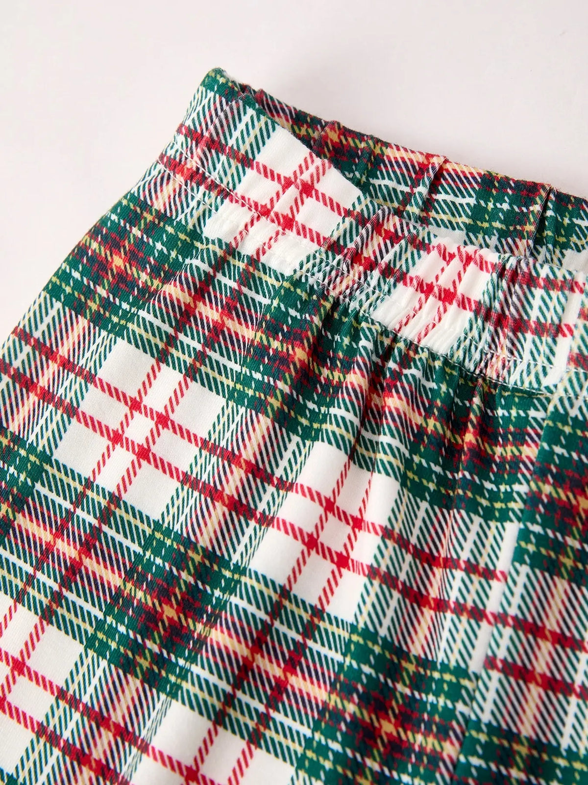 Christmas Plaid Smocking Embroidered Boys Set Rylee Faith Designs