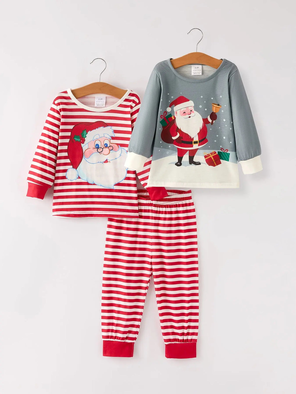 Christmas 3 Piece Girls Pajama Set Rylee Faith Designs