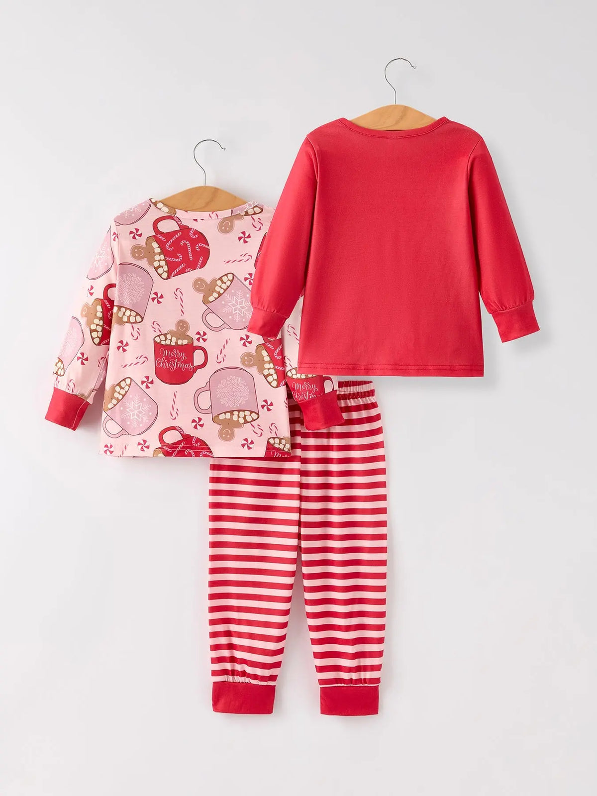 Christmas 3 Piece Girls Pajama Set Rylee Faith Designs