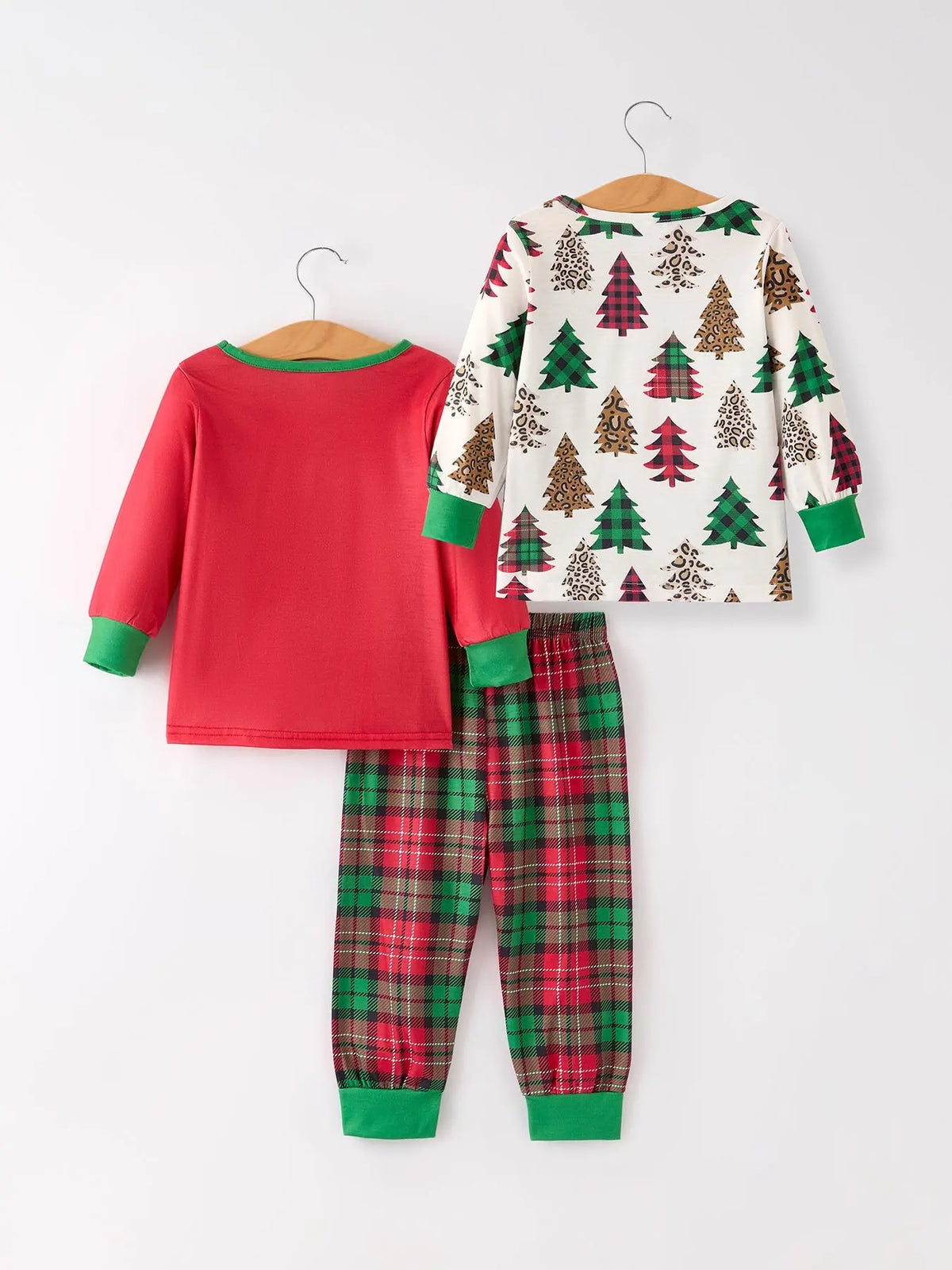 Christmas 3 Piece Girls Pajama Set Rylee Faith Designs