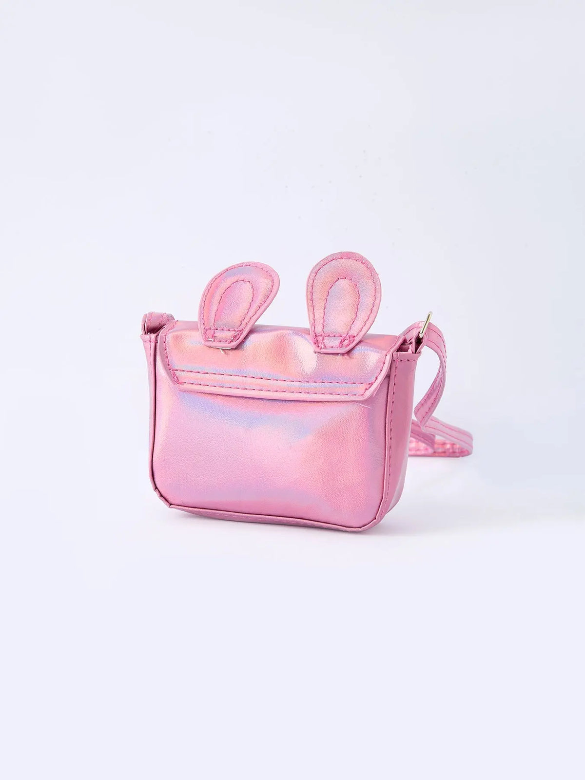 Spring Bunny Ear Pink Girl Crossbody Bag