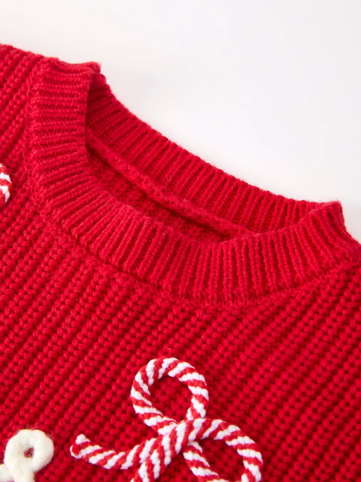 Mom and Me Winter Christmas Red "merry" Pullover Sweater Rylee Faith Designs