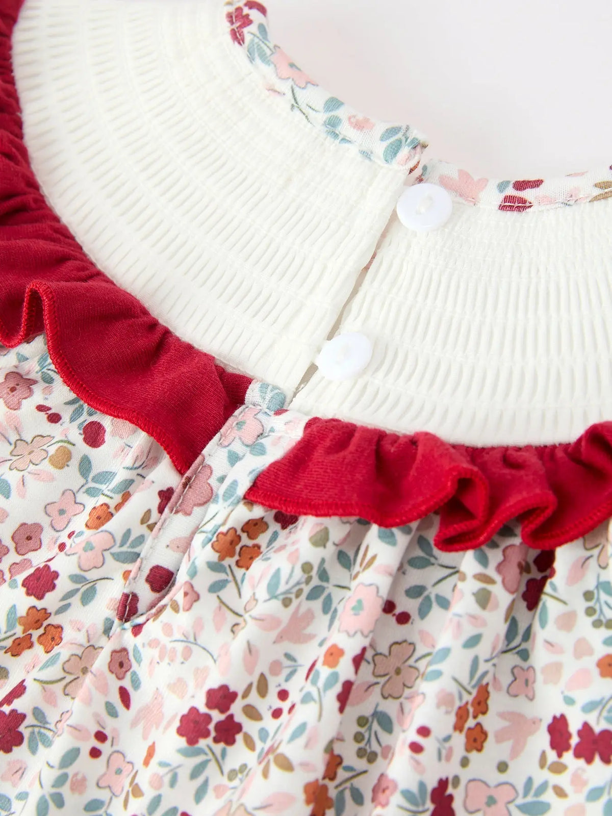 Fall Pumpkin Embroidery Baby Girl Outfit Set Red Bloomer Set