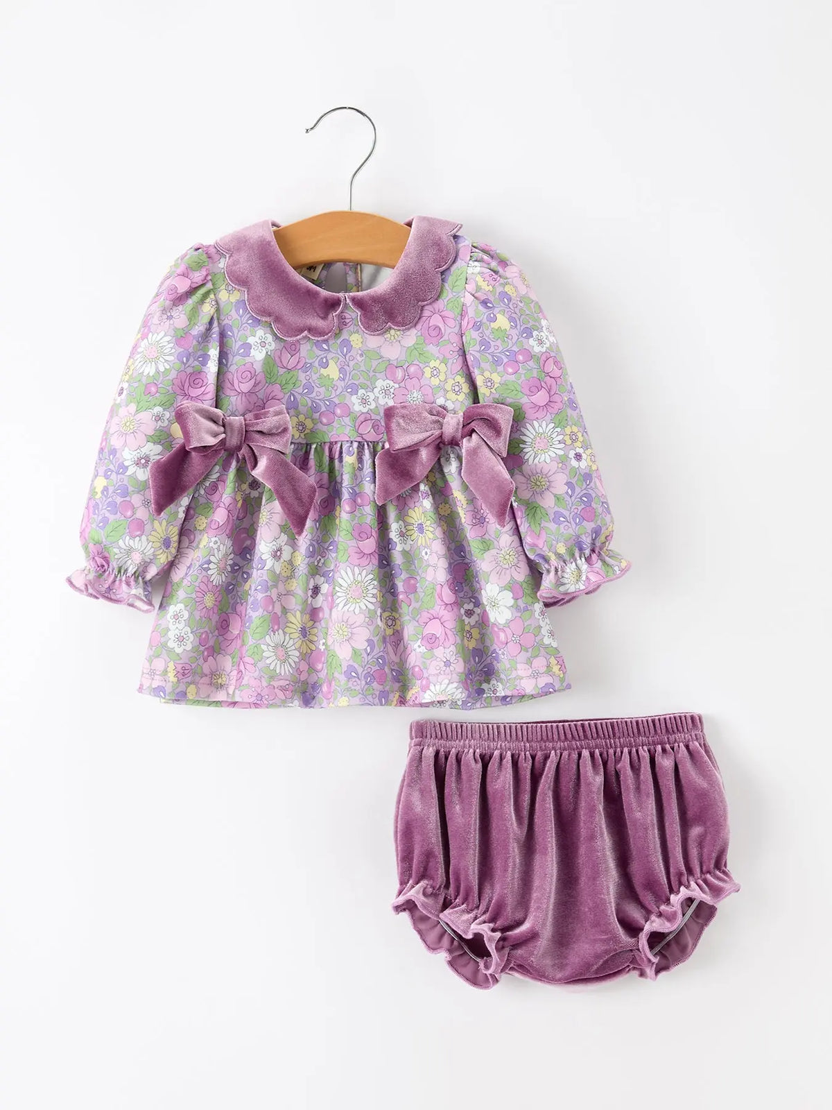 Baby Girl Bloomer Set
