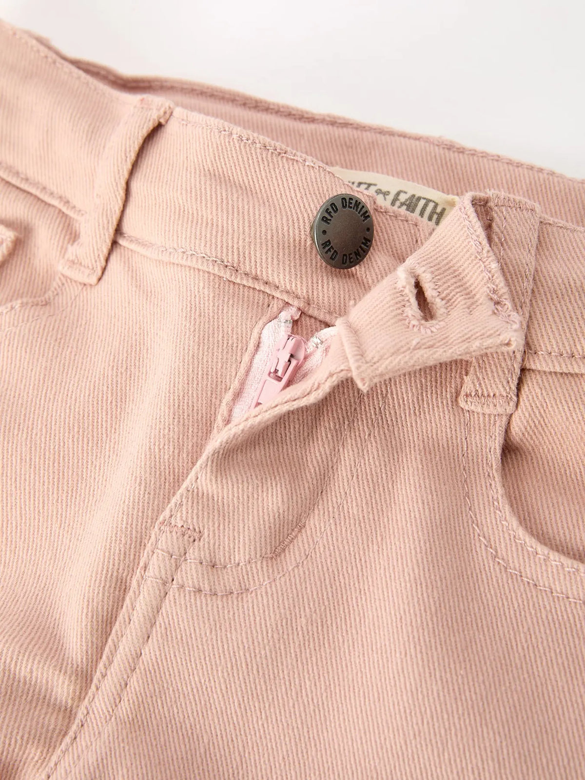Girls Solid Cargo Leggings Side Bow Pocket Wide Leg Pants