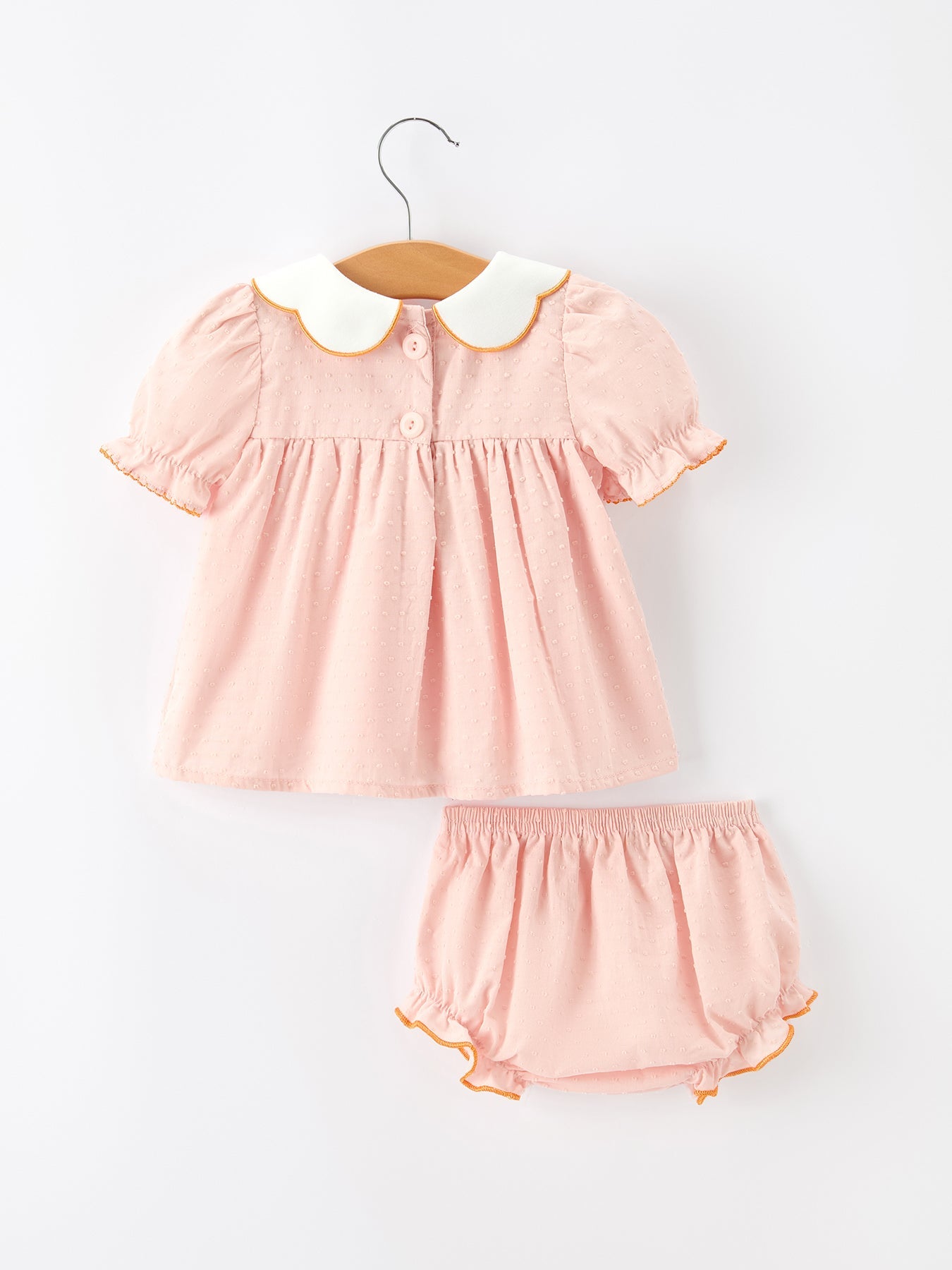 Halloween/Pumpkin Girls Bloomer Set