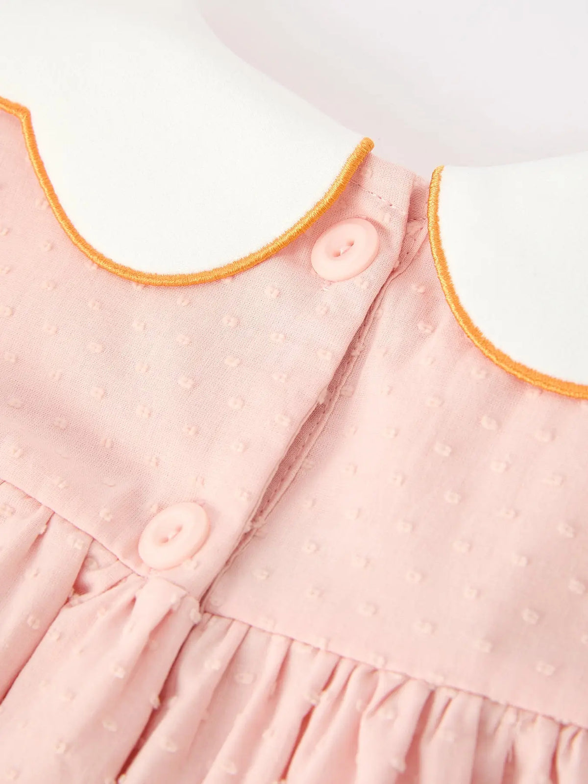 Halloween Pumpkin Applique Girls Puff Sleeve Dress Rylee Faith Designs