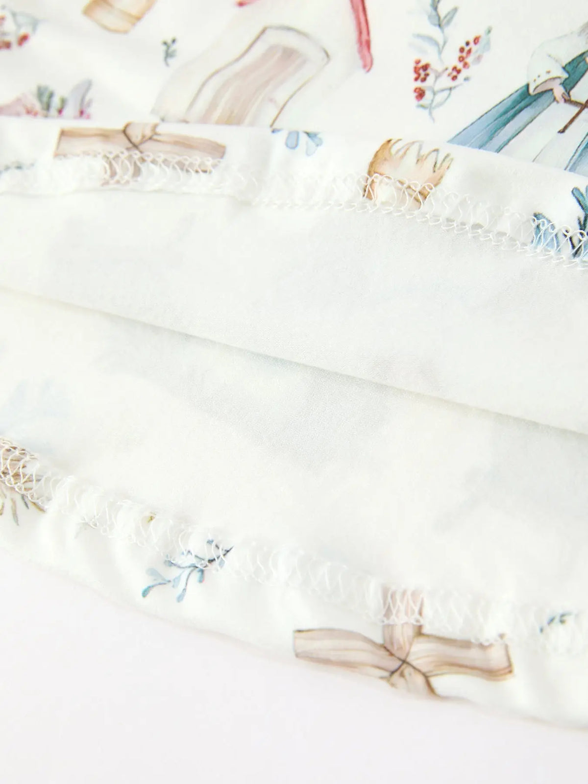 Girls Nativity Scene Winter Print Twirl Dress Rylee Faith Designs