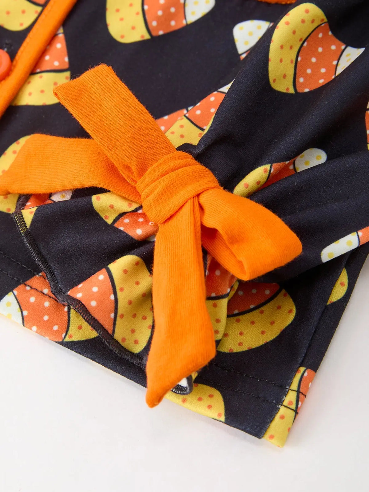 Halloween Candy Corn Mommy and Me Pajama Set Matching Lounge Set