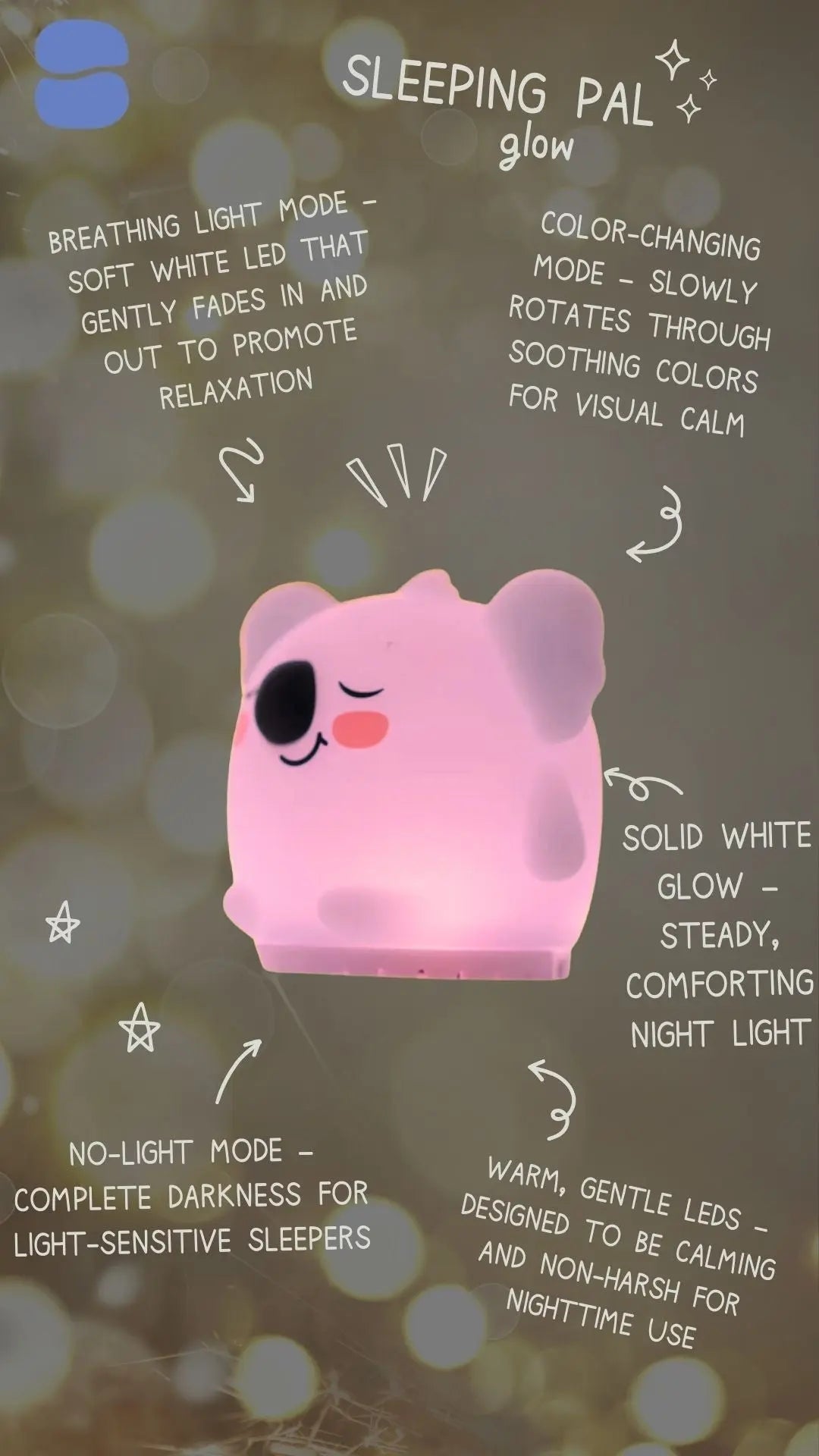 Sleeping Pal Mini Night Light Sound Machine