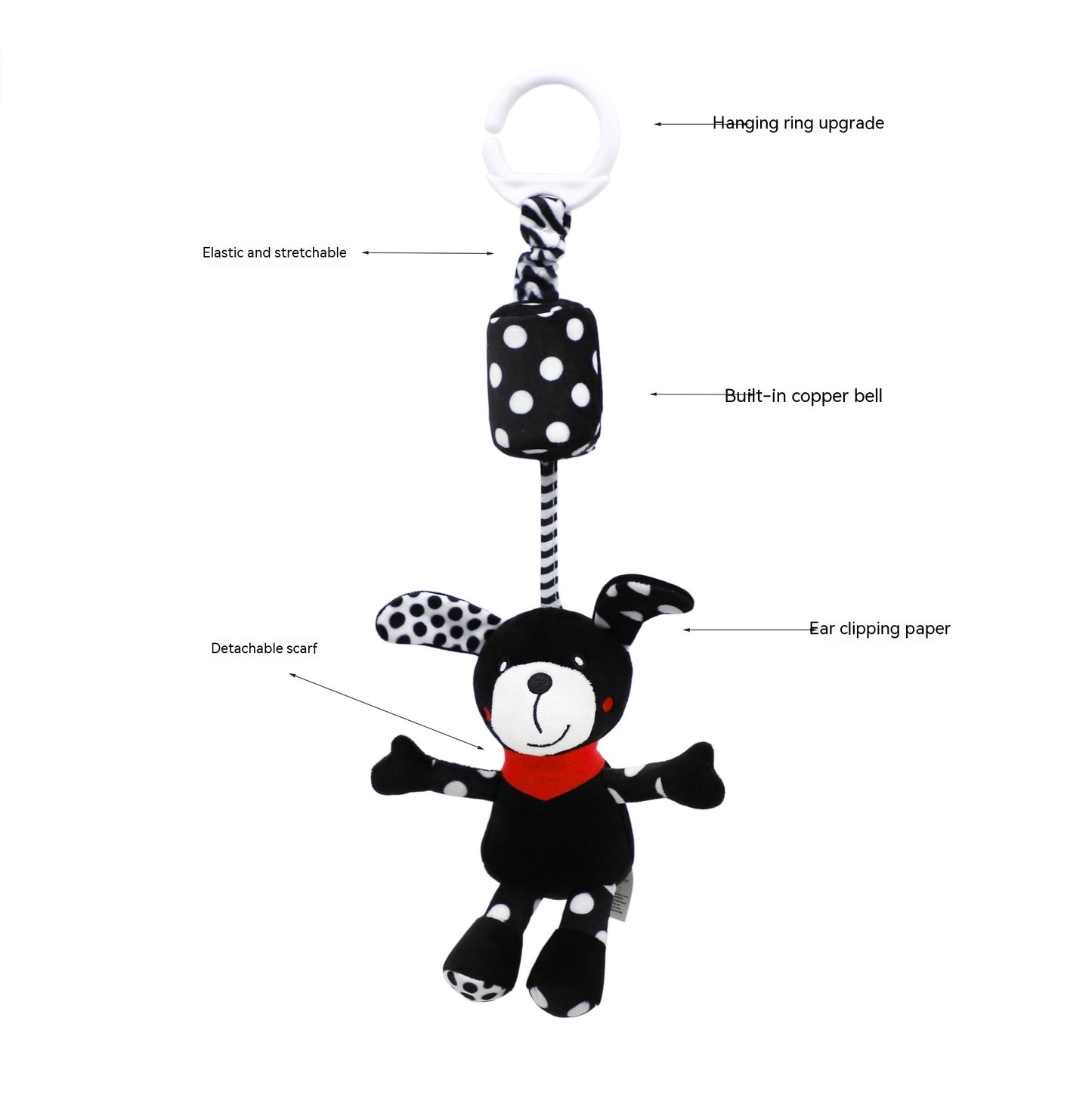 Wind Chimes Stroller Crib Hanging Animal