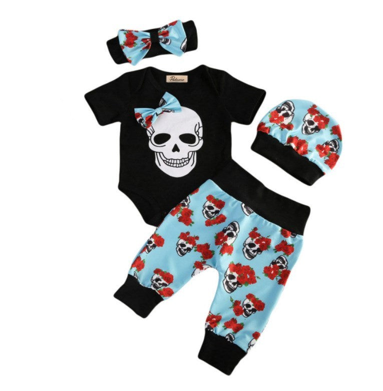 Halloween baby four-piece set