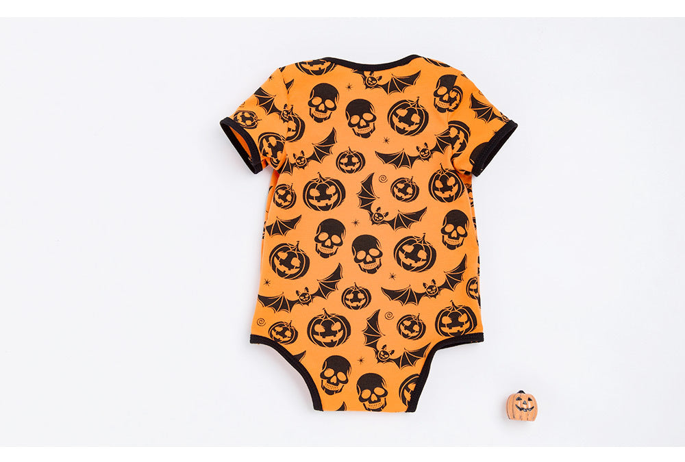 Halloween baby romper