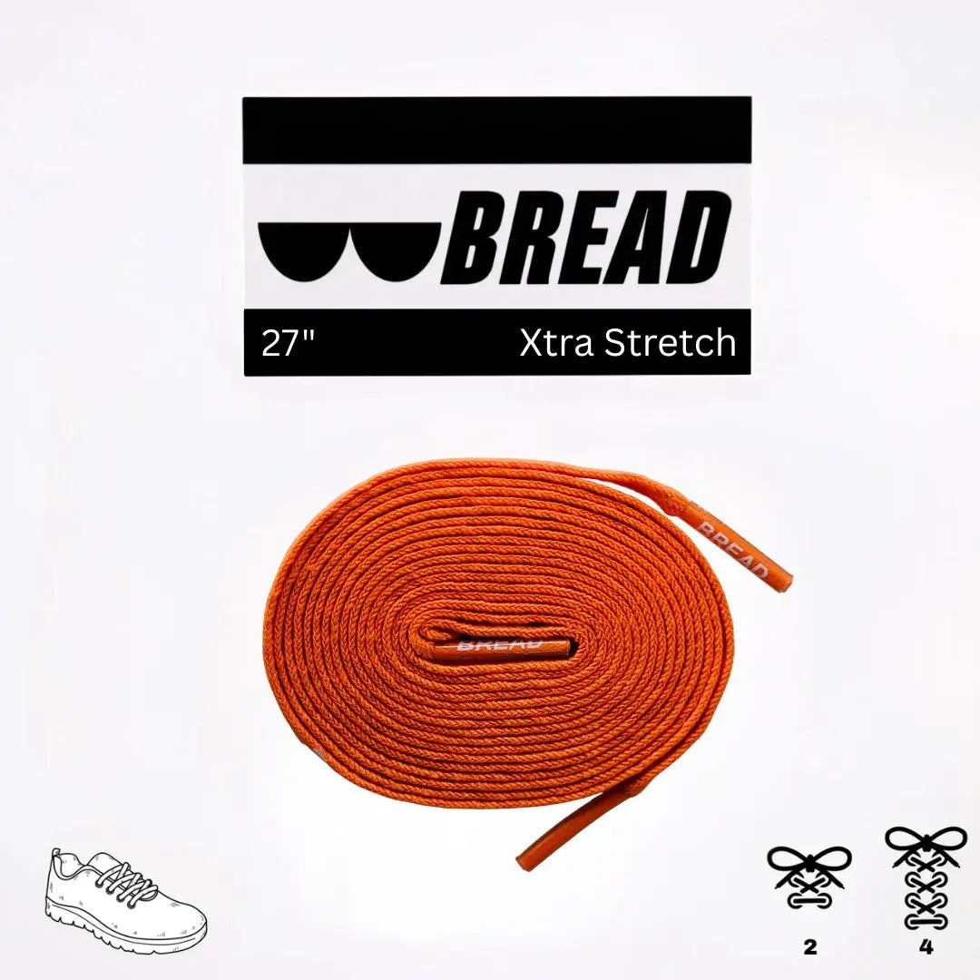 Cordones elásticos para zapatos con forma de pan