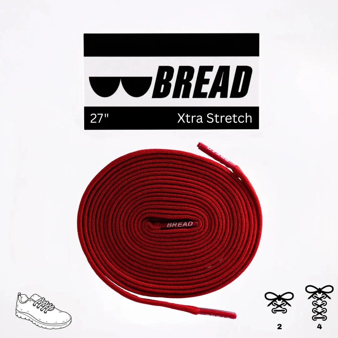 Cordones elásticos para zapatos con forma de pan