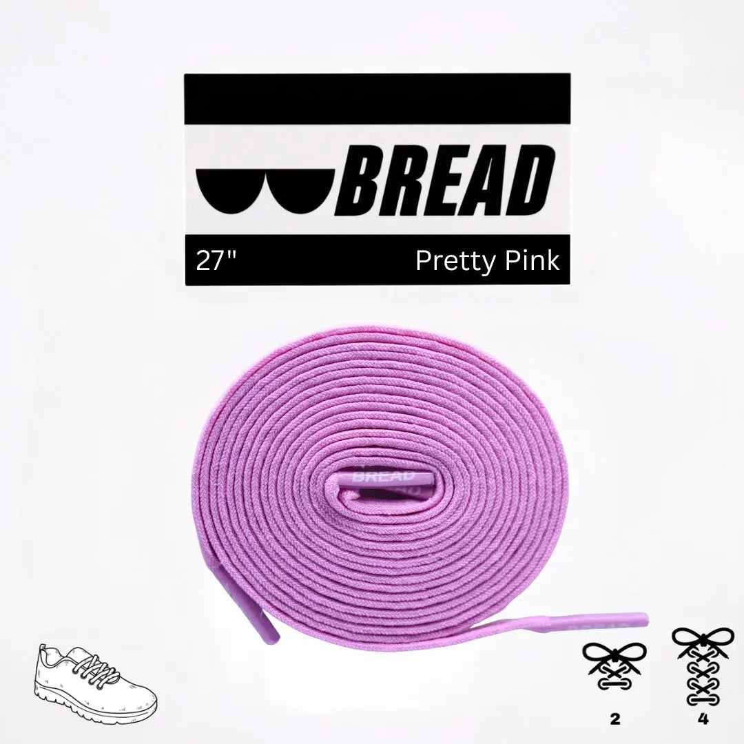Cordones elásticos para zapatos con forma de pan