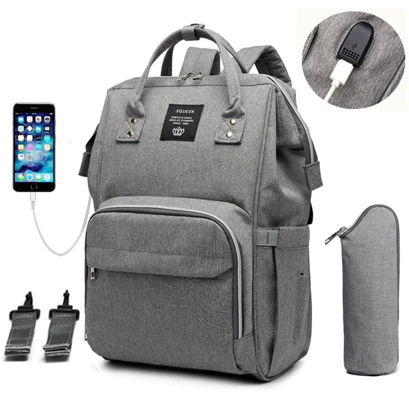 USB Diaper Baby Bag