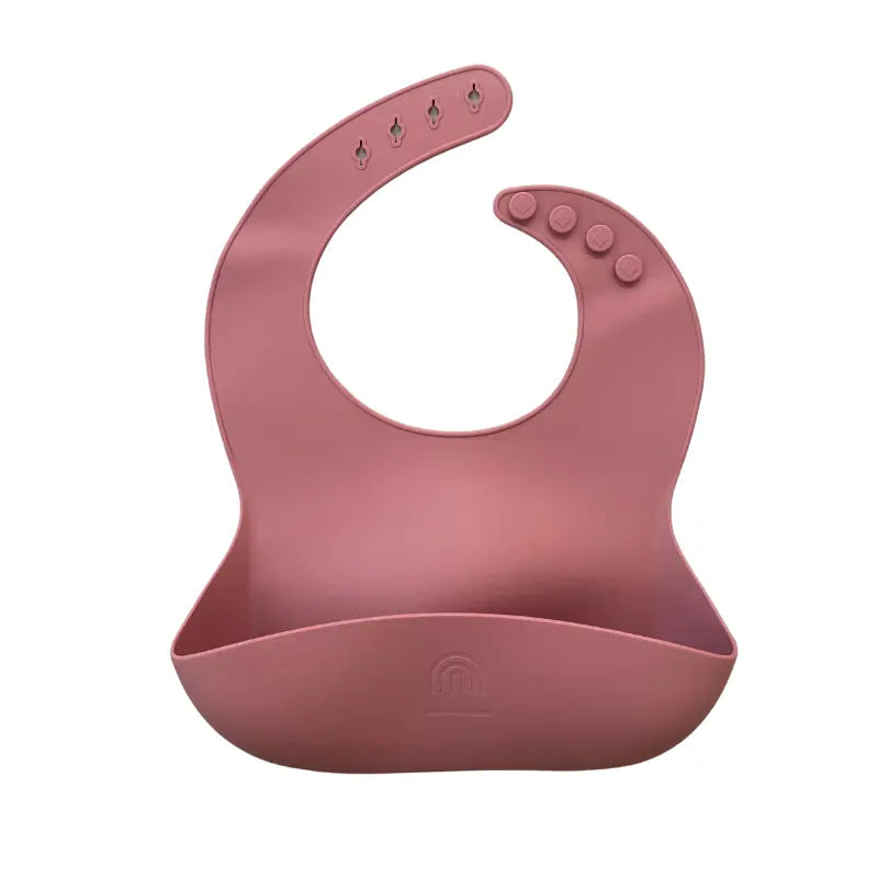 Classic Silicone Bucket Bib · Easy-to-clean