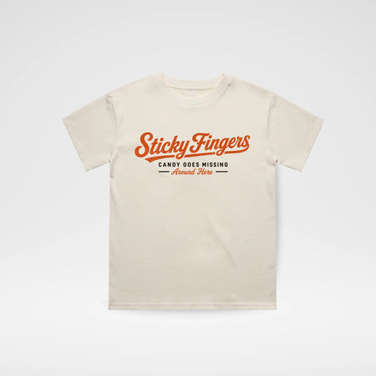 STICKY FINGERS TEE - VINTAGE CREAM