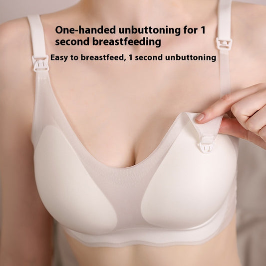 Women's Summer Thin Wireless Nursing Bra