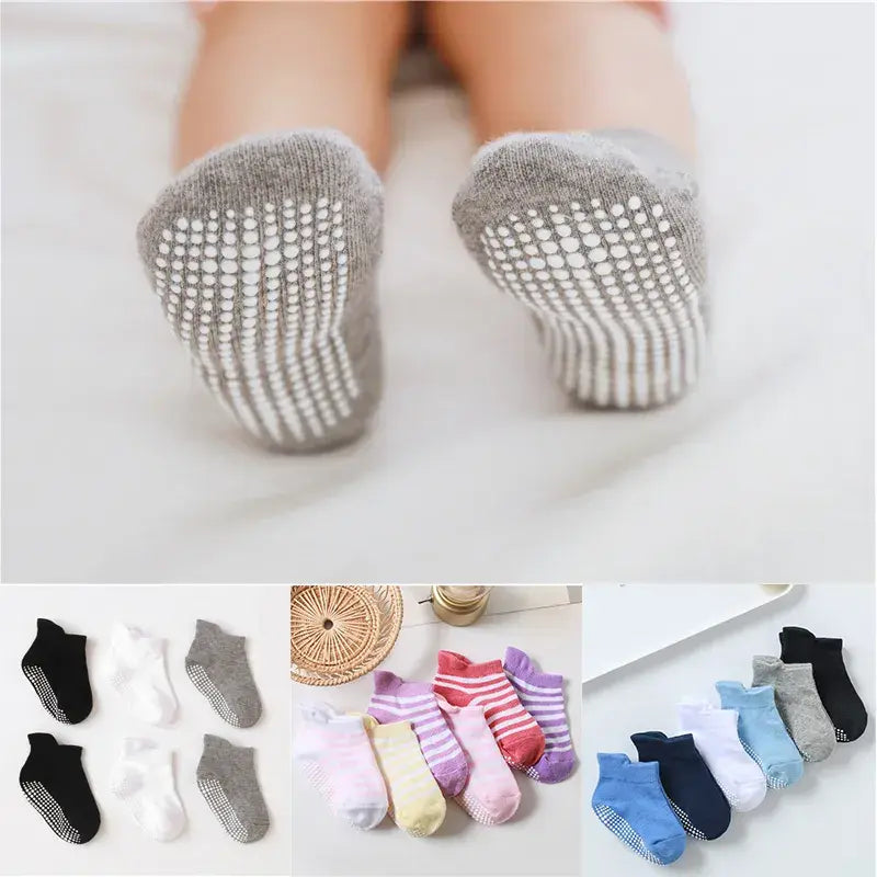 Anti-Slip Toddler Ankle Socks