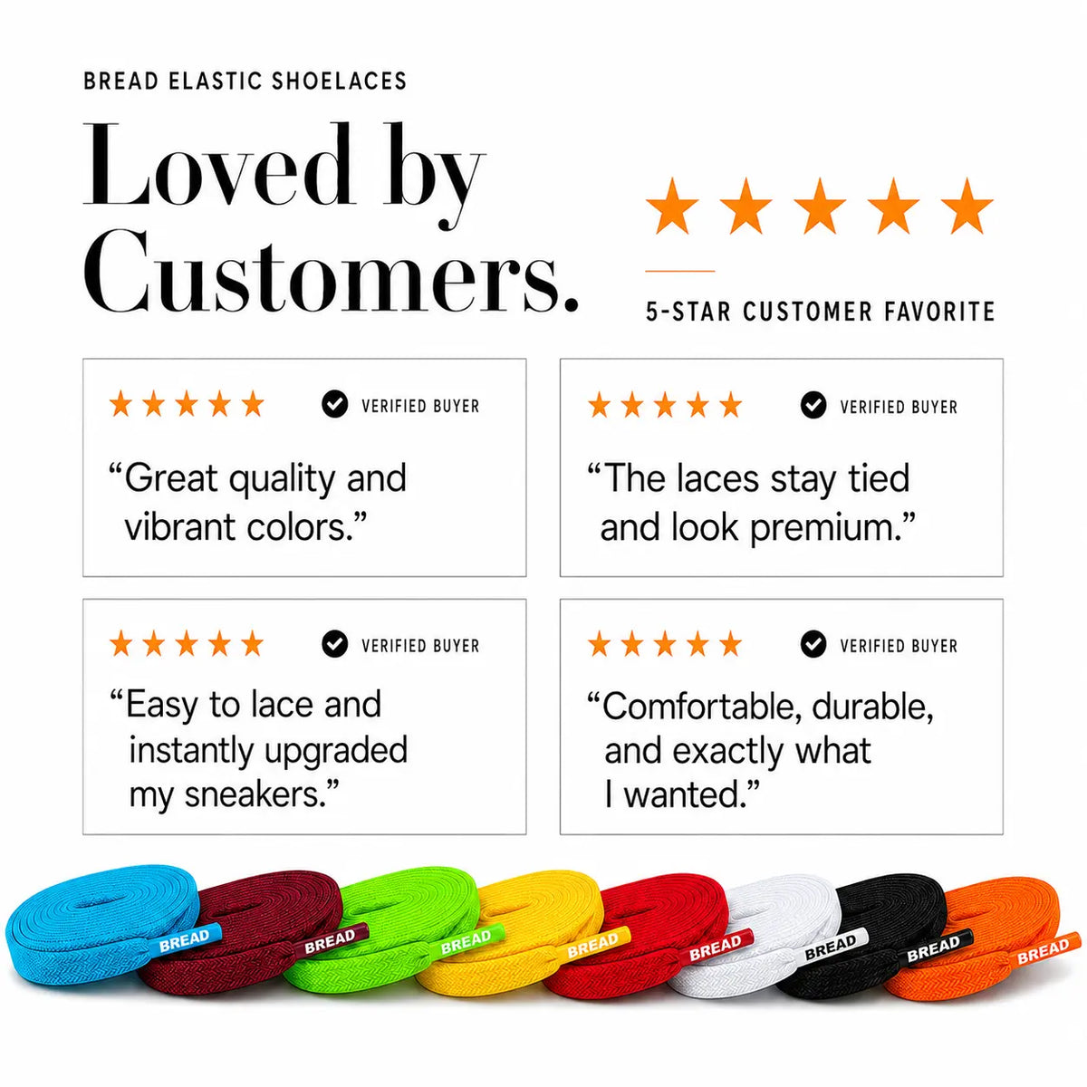 Flat Bread Laces