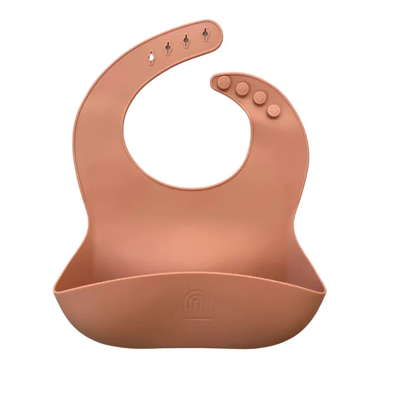 Classic Silicone Bucket Bib · Easy-to-clean