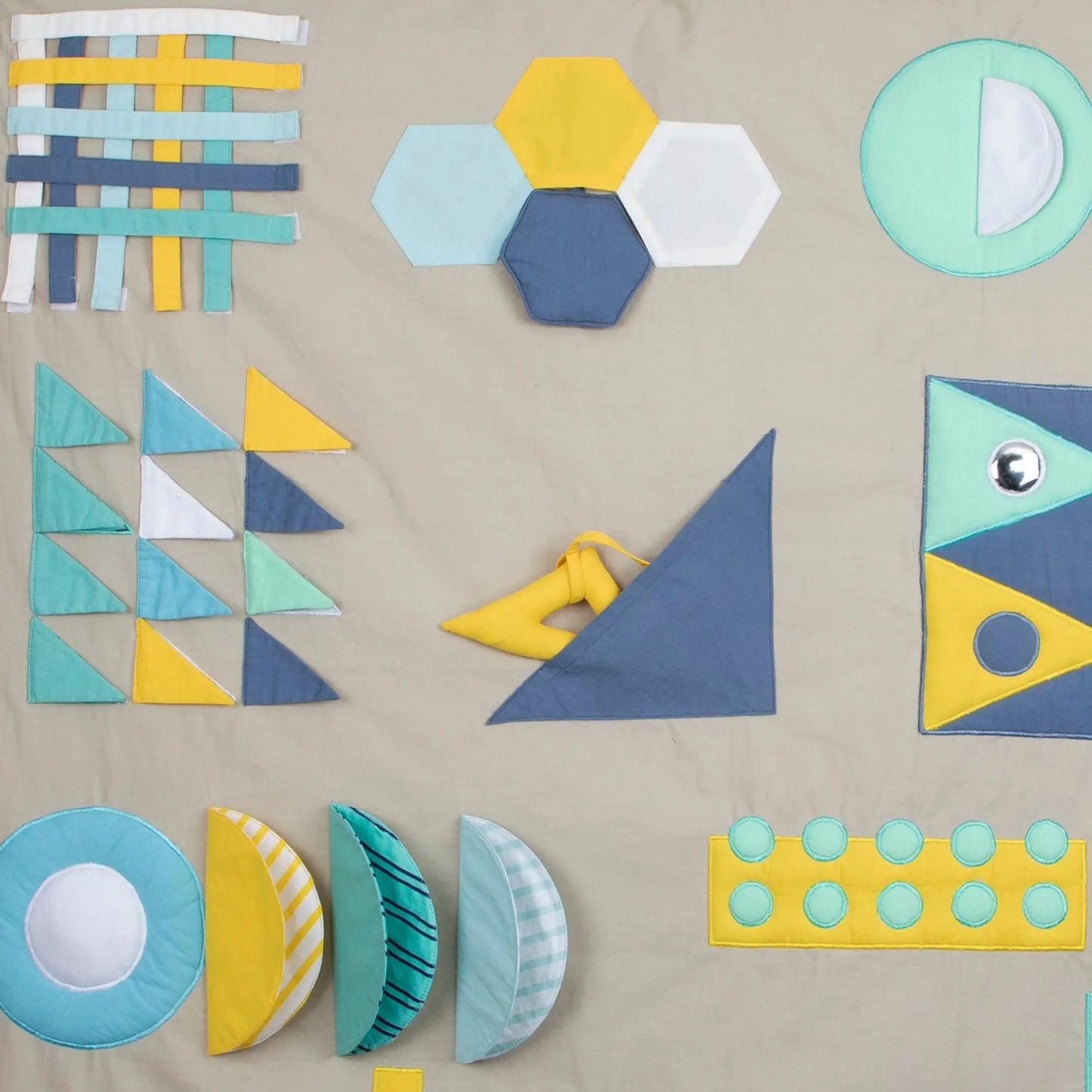 Role Play Kids - Neo Geometric  baby play mat.
