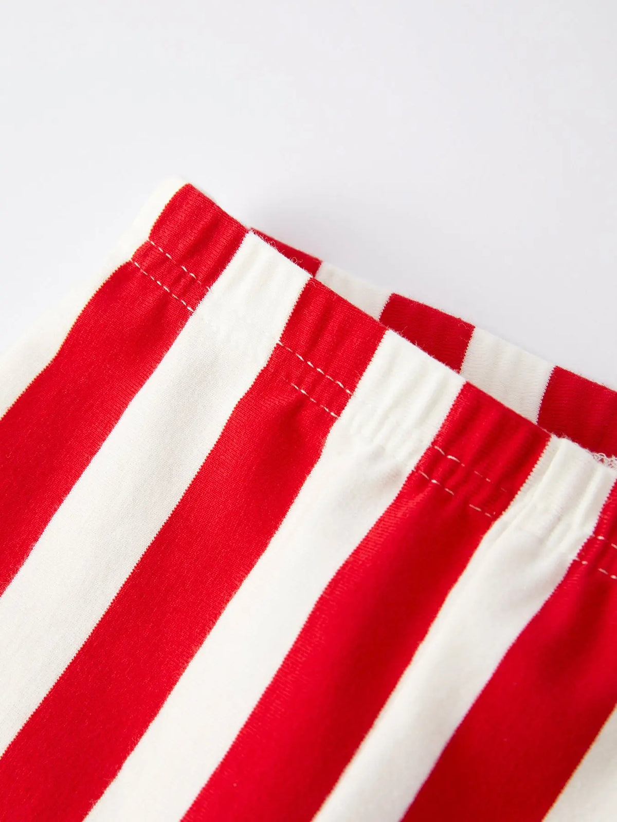 Christmas “MERRY” Applique Girls Striped Bell-bottom Pants Outfit Set Rylee Faith Designs