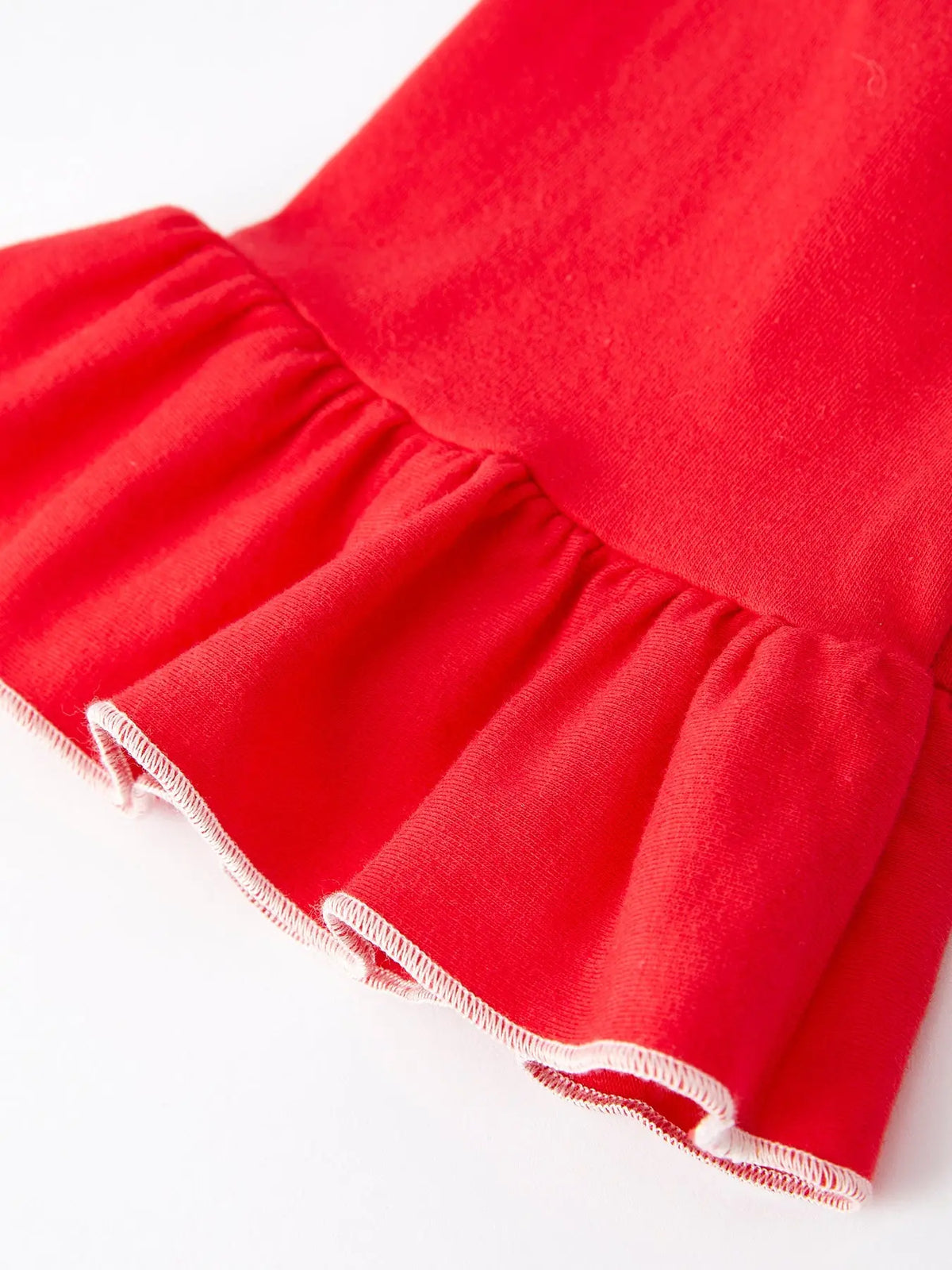 Christmas Red Girls Embroidered Pajamas Rylee Faith Designs