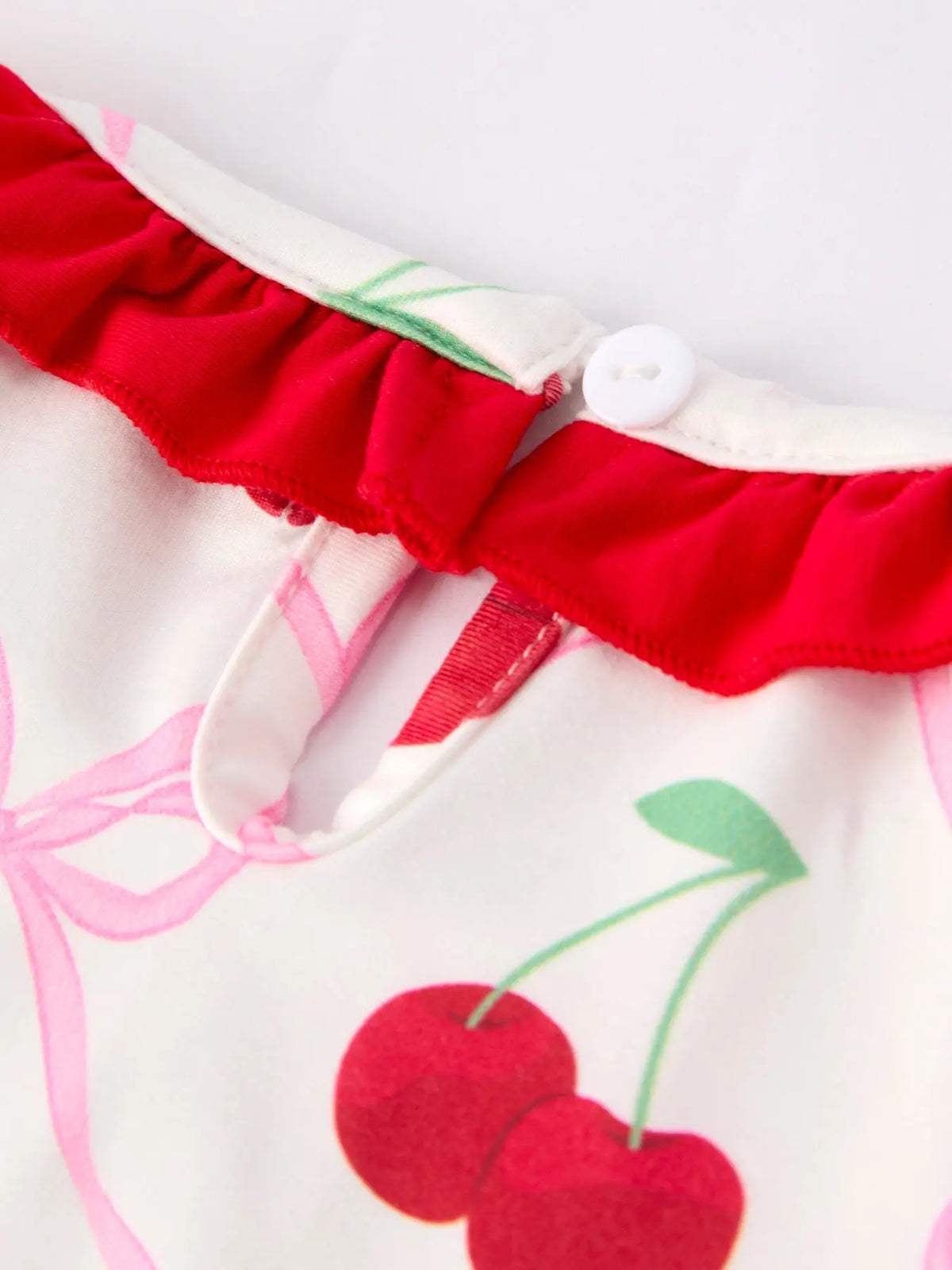 Cherry Bow Girls' Dress