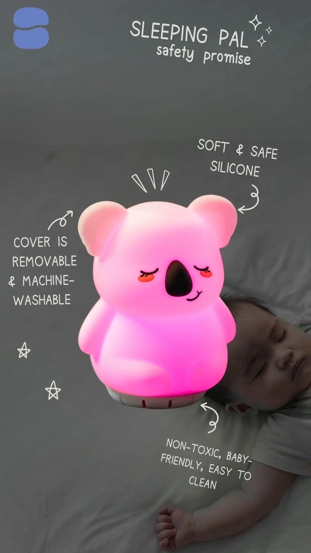 Sleeping Pal Mini Night Light Sound Machine