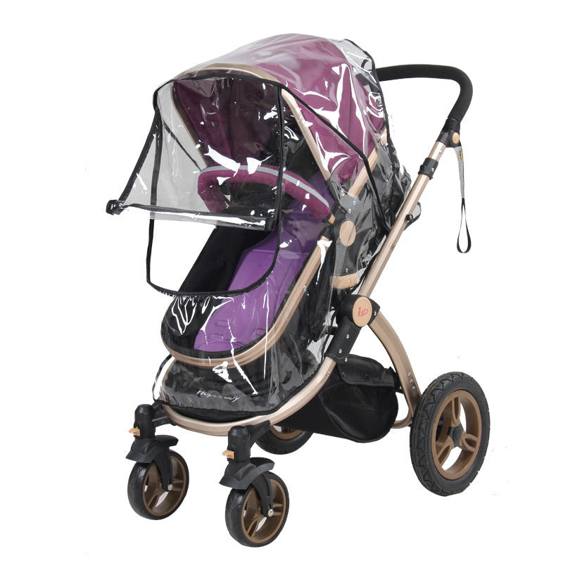 Stroller windshield