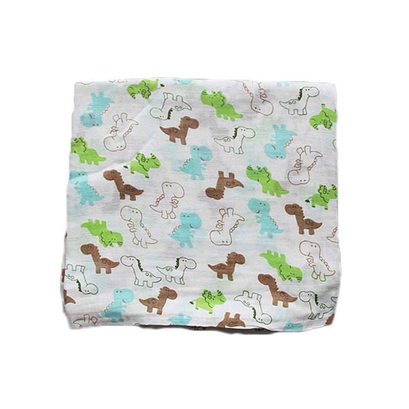 Bamboo Muslin Swaddle  Neutral Receiving Blanket