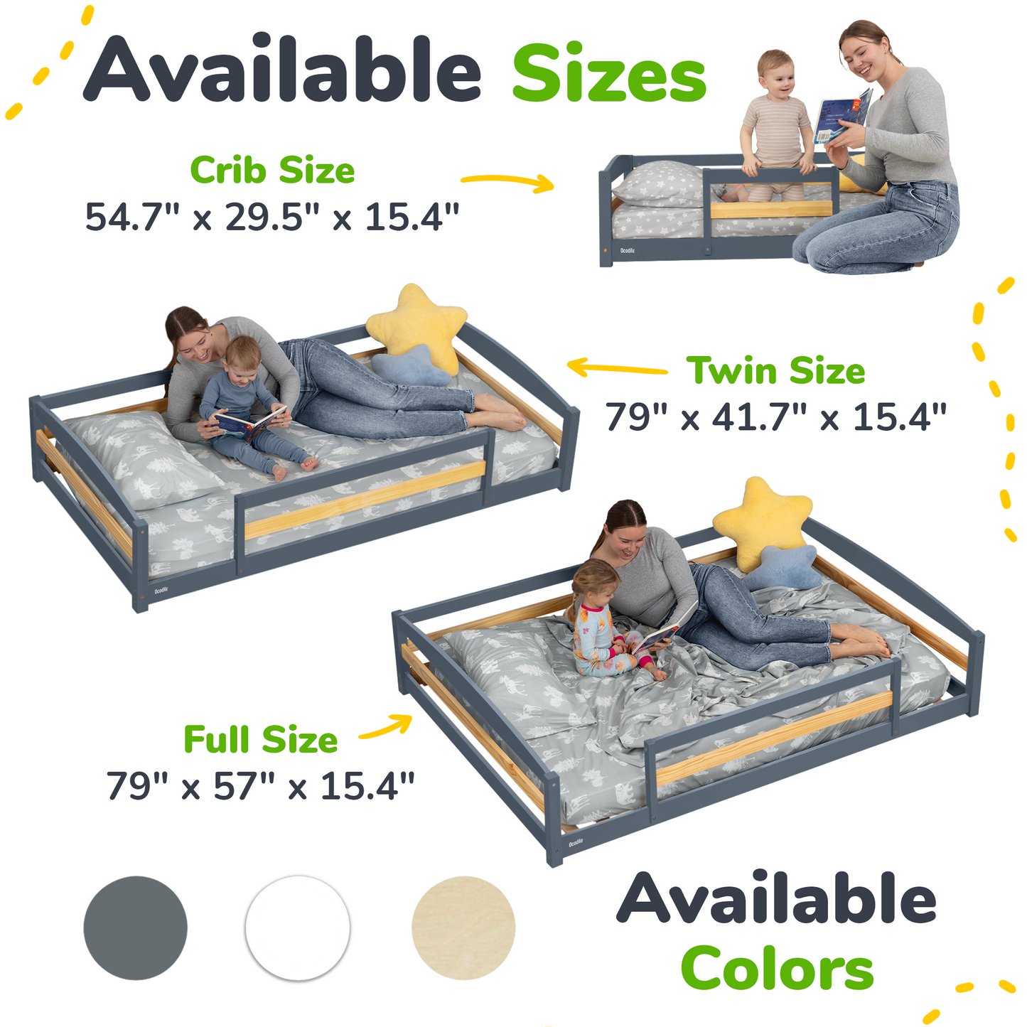 Floor Bed - Crib Size