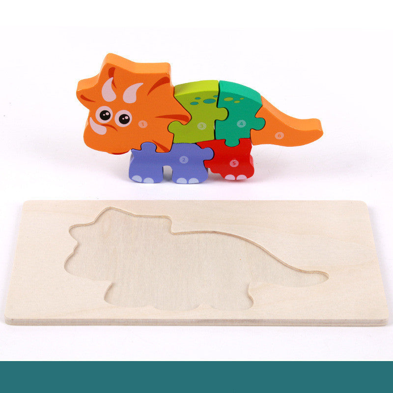 Children's Educational Toys Wooden Three-dimensional