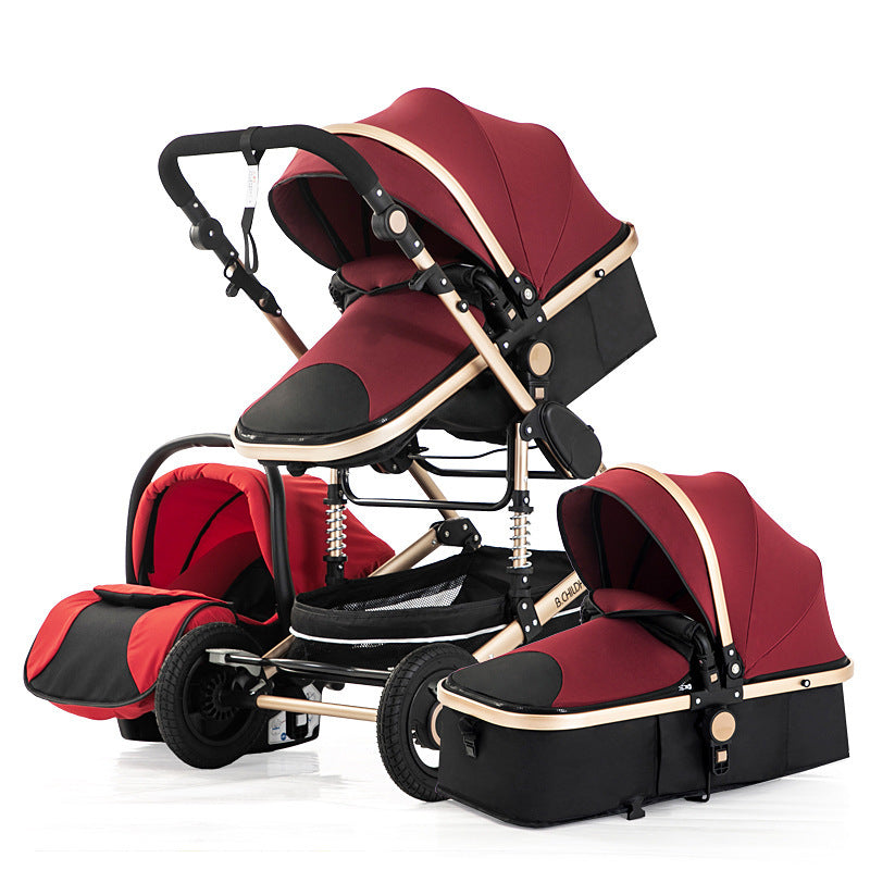 Travel  Baby Stroller Luxury  3 In One